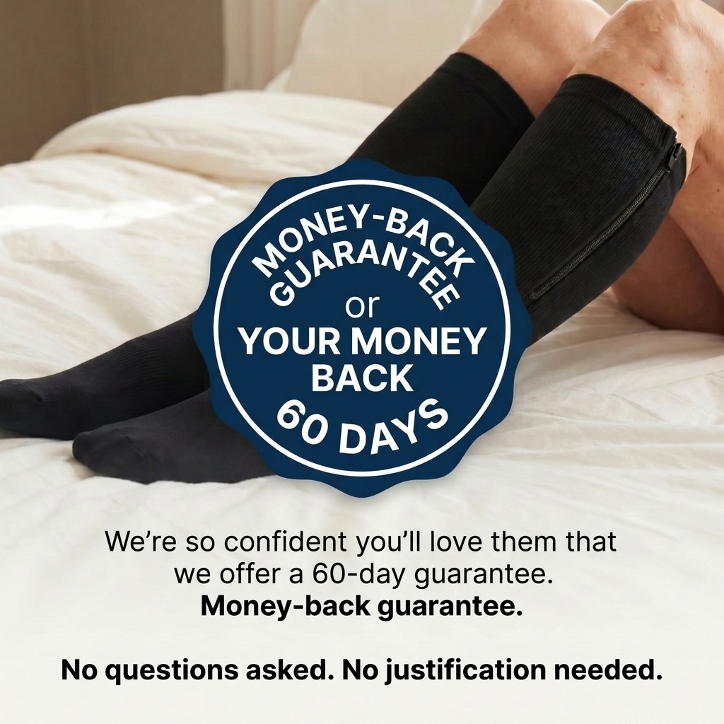 Zippered Compression Stockings