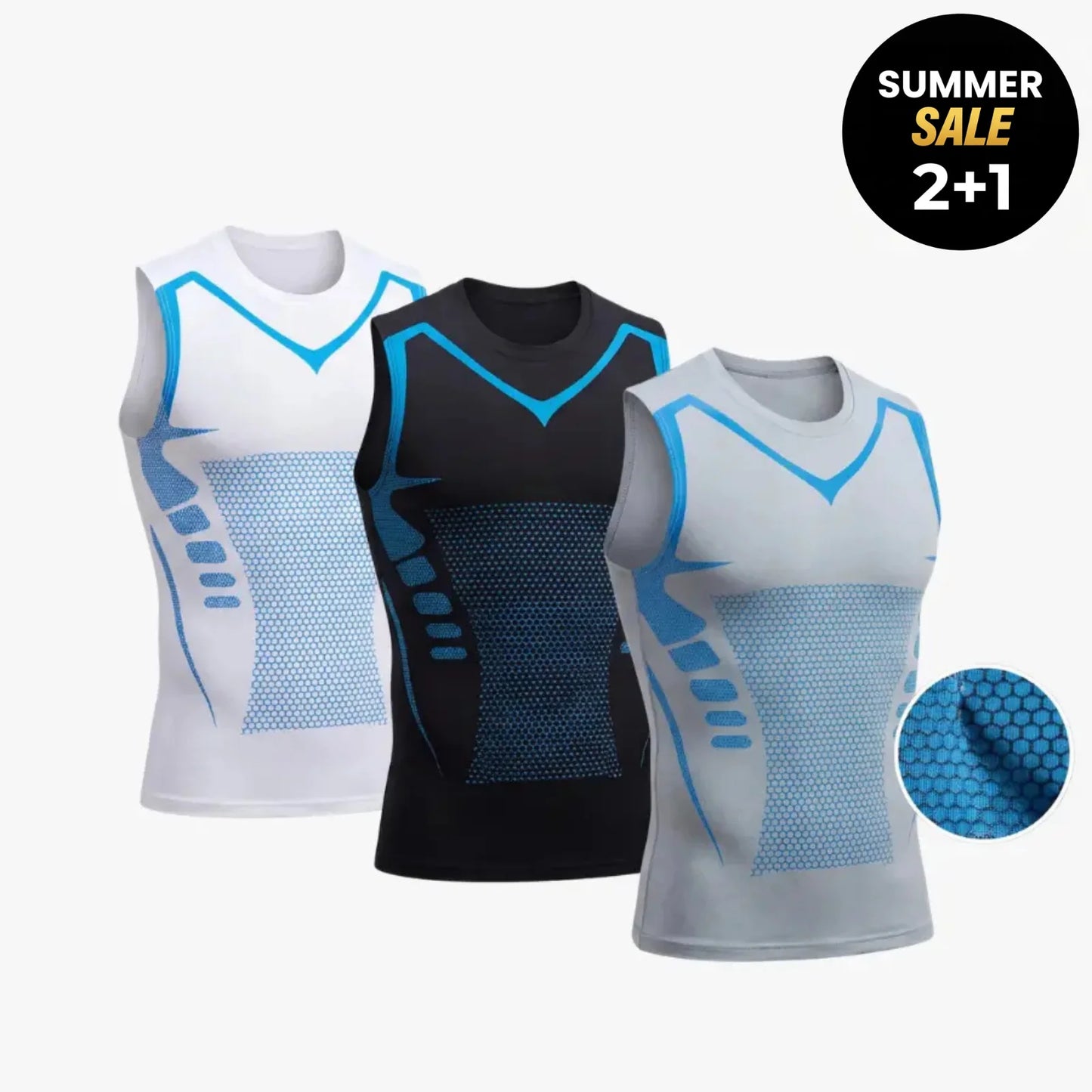 Débardeur gainant compressif FitShape