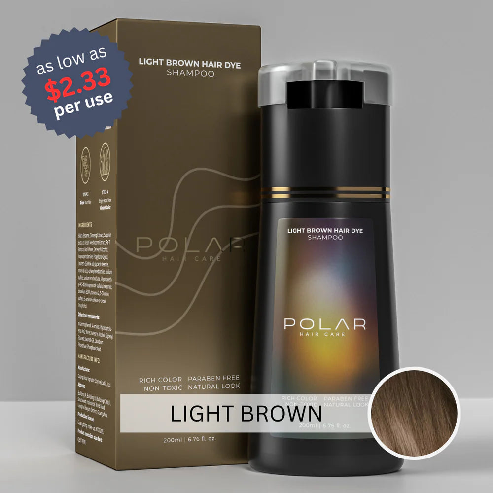 Shampoing Couverture Instantanee des Cheveux Blancs