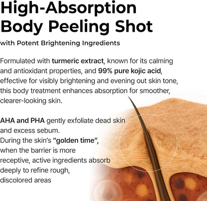 Peel Shot Kojic Acid + Turmeric Exfoliating Spray