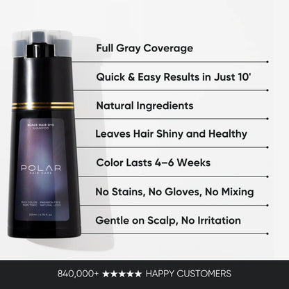 Shampoing Couverture Instantanee des Cheveux Blancs