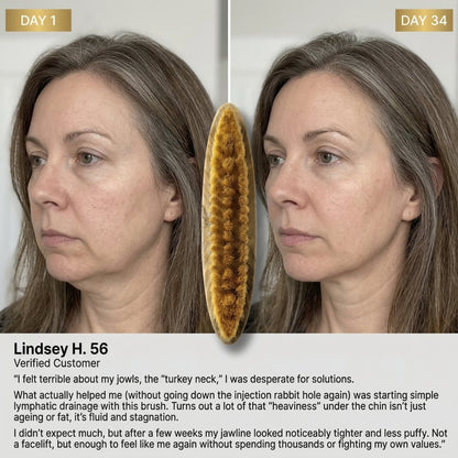 Entblähende Lymph-Gesichtsformungsbürste