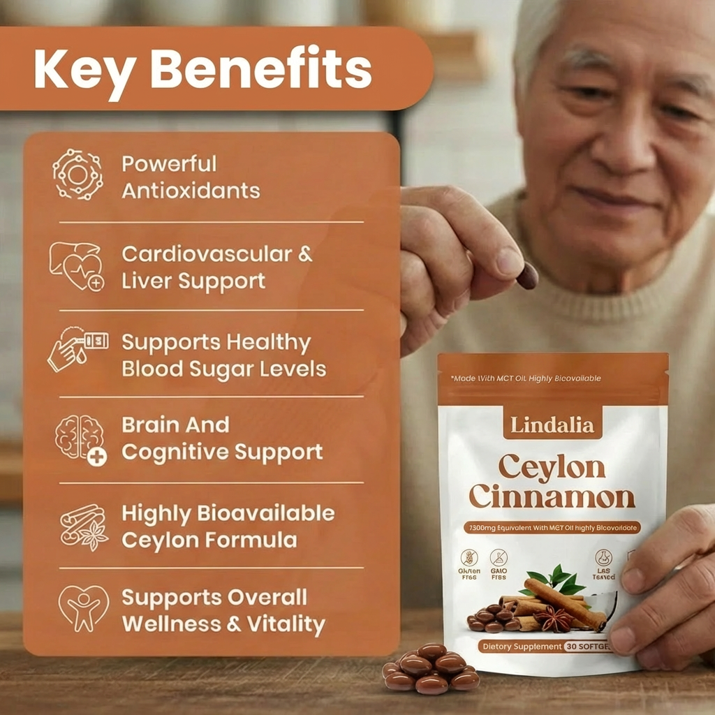 Capsules Cannelle de Ceylan 7200mg a l'Huile MCT