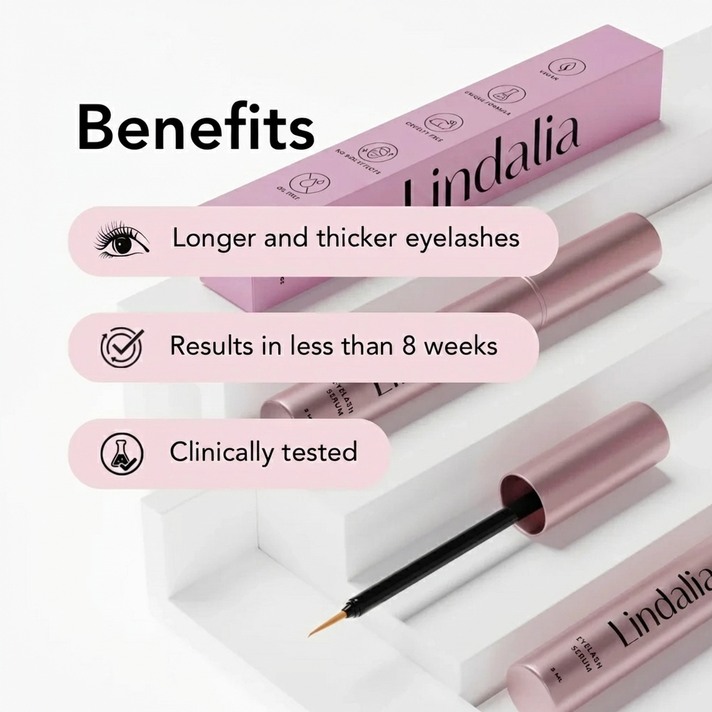 Natürliches Wimpernwachstums-Serum