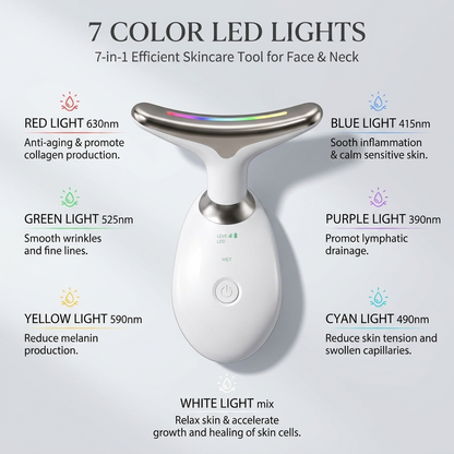 7-in-1 LED-Gesichtsformungs-Wand