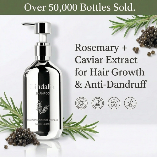 Kaviar- und Rosmarin-Volumen-Kopfhaut-Shampoo
