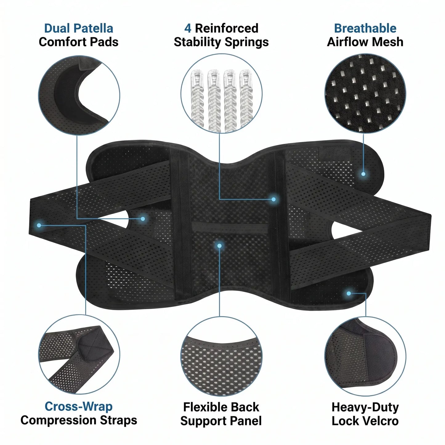 Lindalia Meniscus Knee Brace