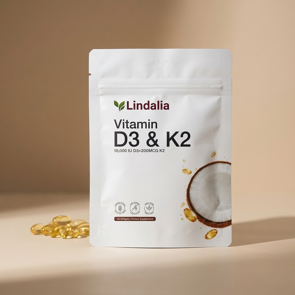 High-Potency Vitamin D3 & K2 Softgels
