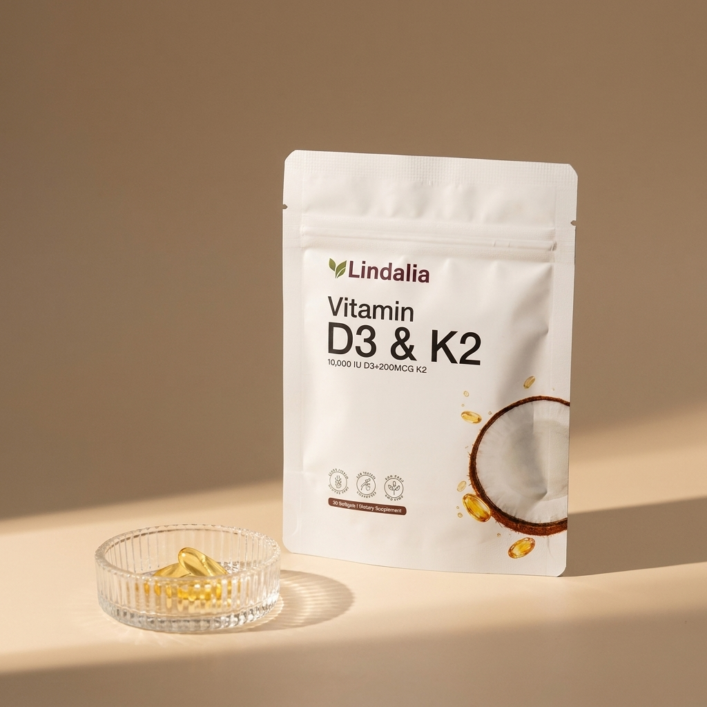 High-Potency Vitamin D3 & K2 Softgels