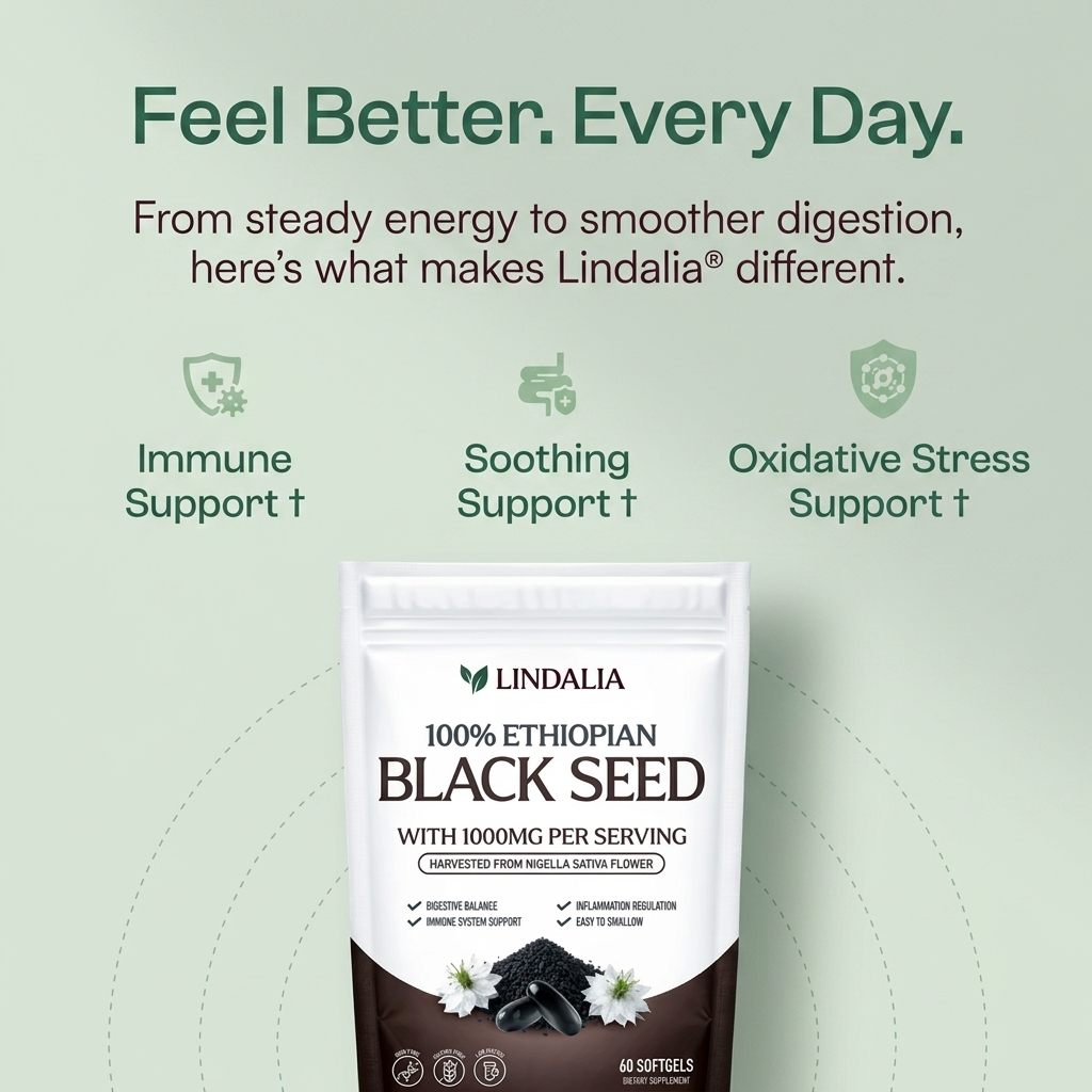 Ethiopian Black Seed Oil Softgels
