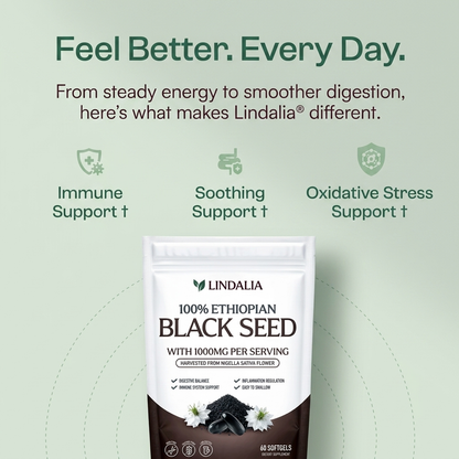 Ethiopian Black Seed Oil Softgels