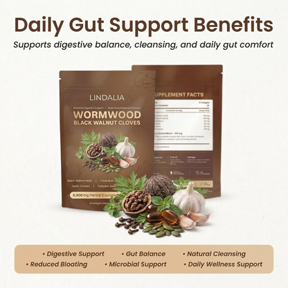 Wormwood Black Walnut & Cloves Softgels