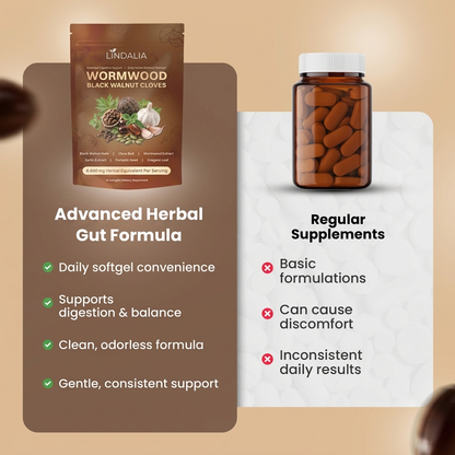 Wormwood Black Walnut & Cloves Softgels