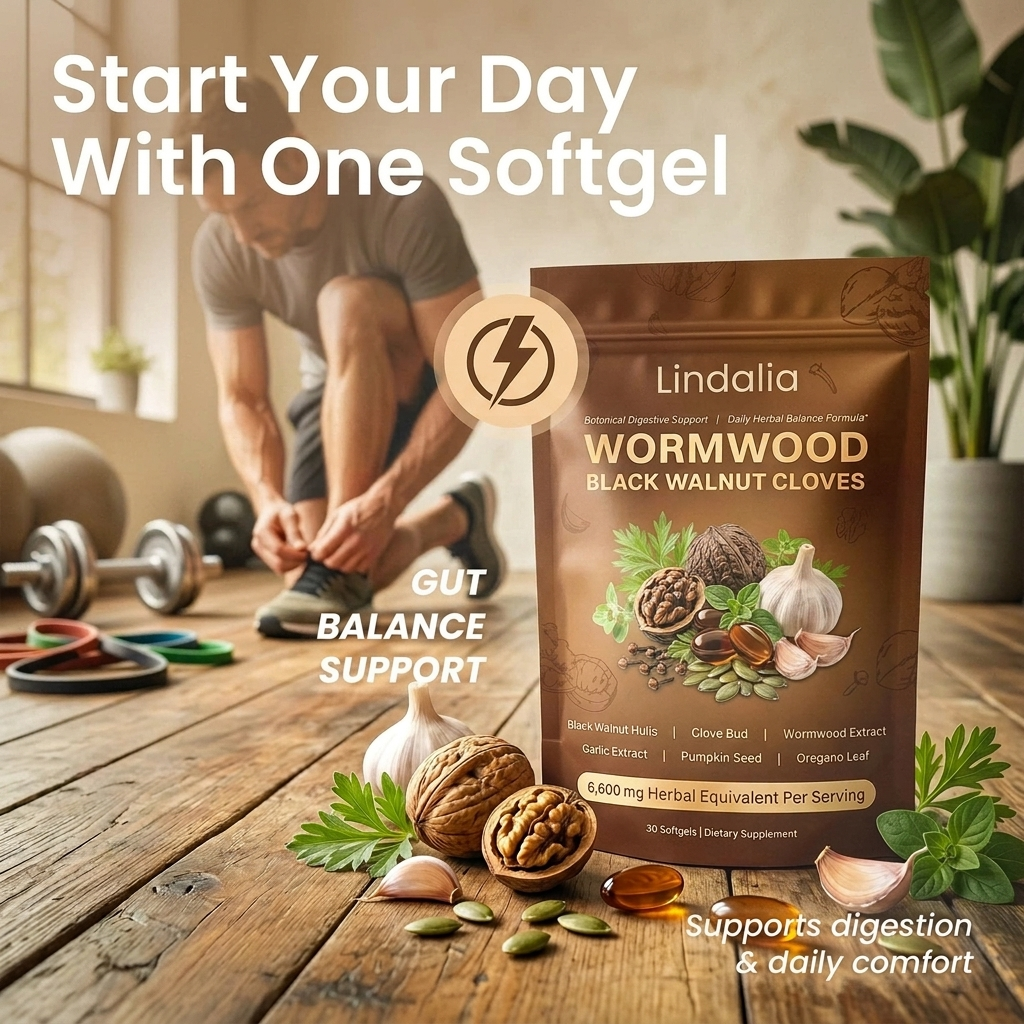 Wormwood Black Walnut & Cloves Softgels