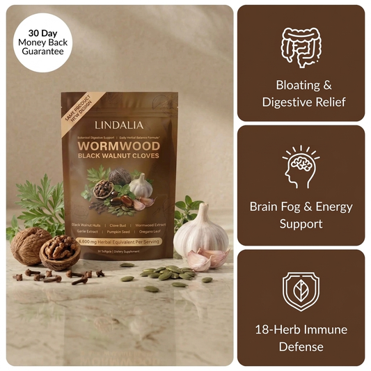 Wormwood Black Walnut & Cloves Softgels