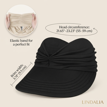 Women's UPF 50+ Sun Visor Hat