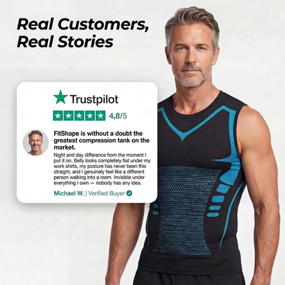 Débardeur gainant compressif FitShape