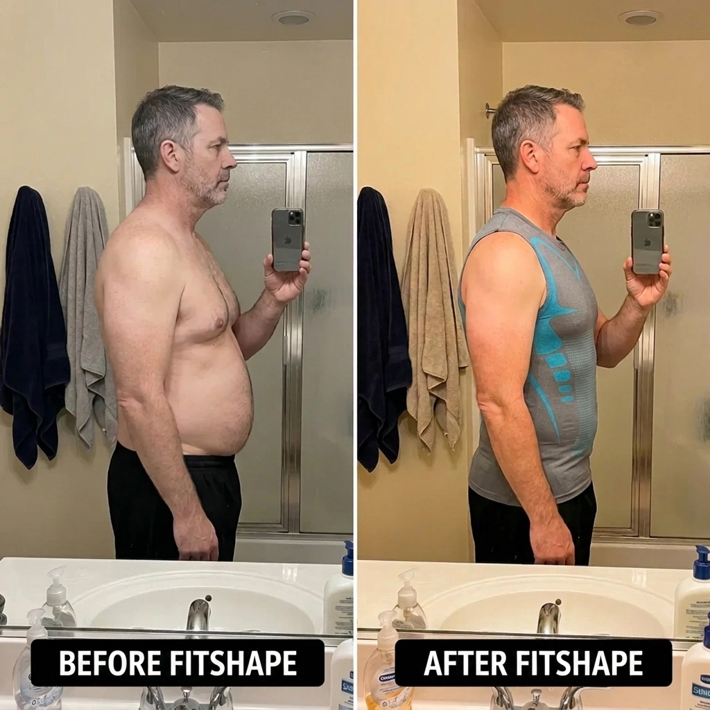 Débardeur gainant compressif FitShape
