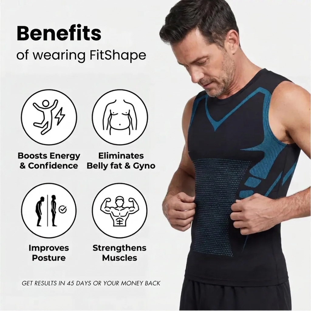 Débardeur gainant compressif FitShape