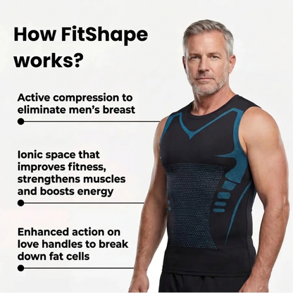 Débardeur gainant compressif FitShape
