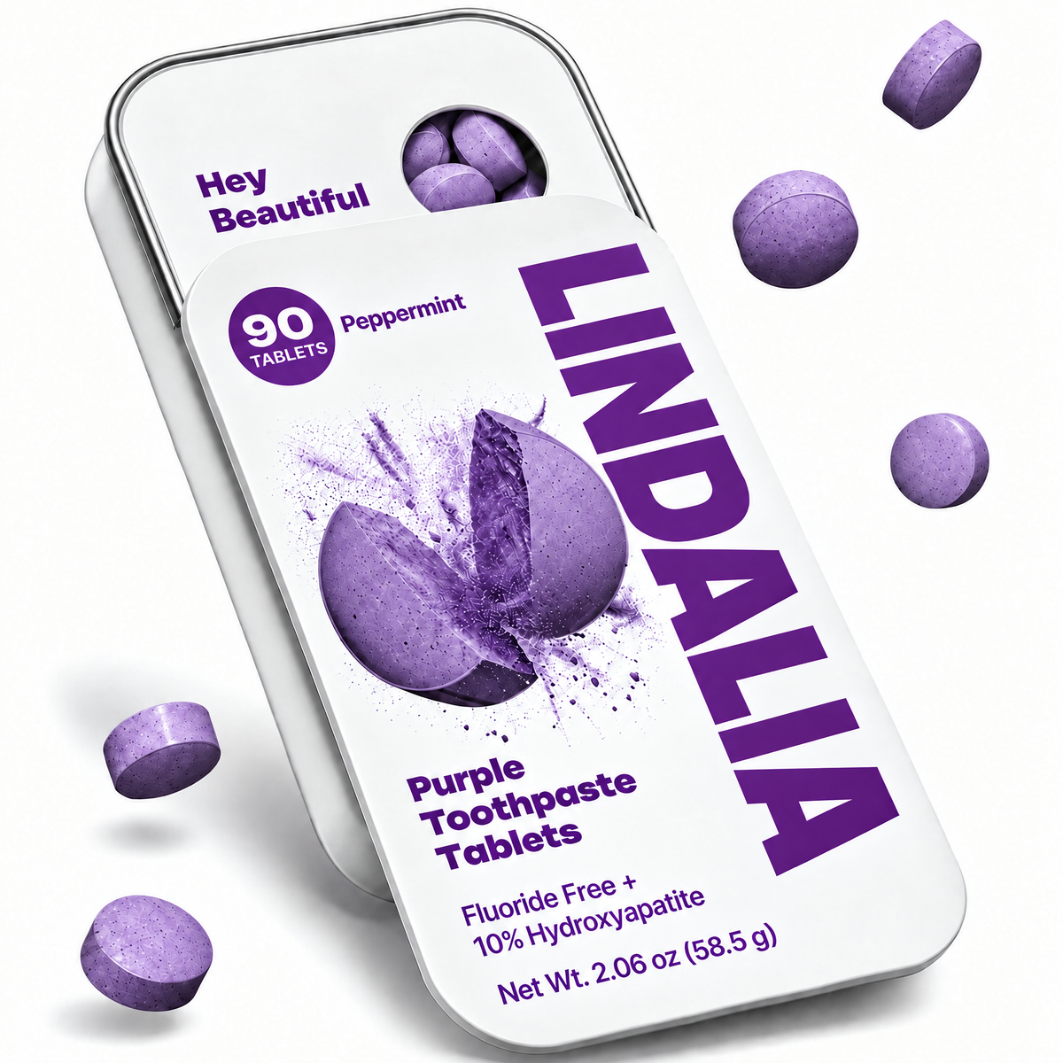 Lindalia Hydroxyapatite Toothpaste Tablets