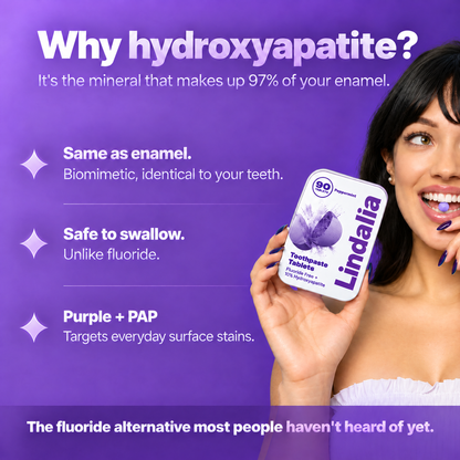 Lindalia Hydroxyapatite Toothpaste Tablets