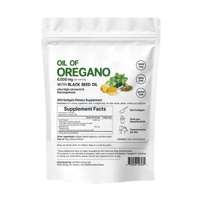 Softgels d'Huile d'Origan