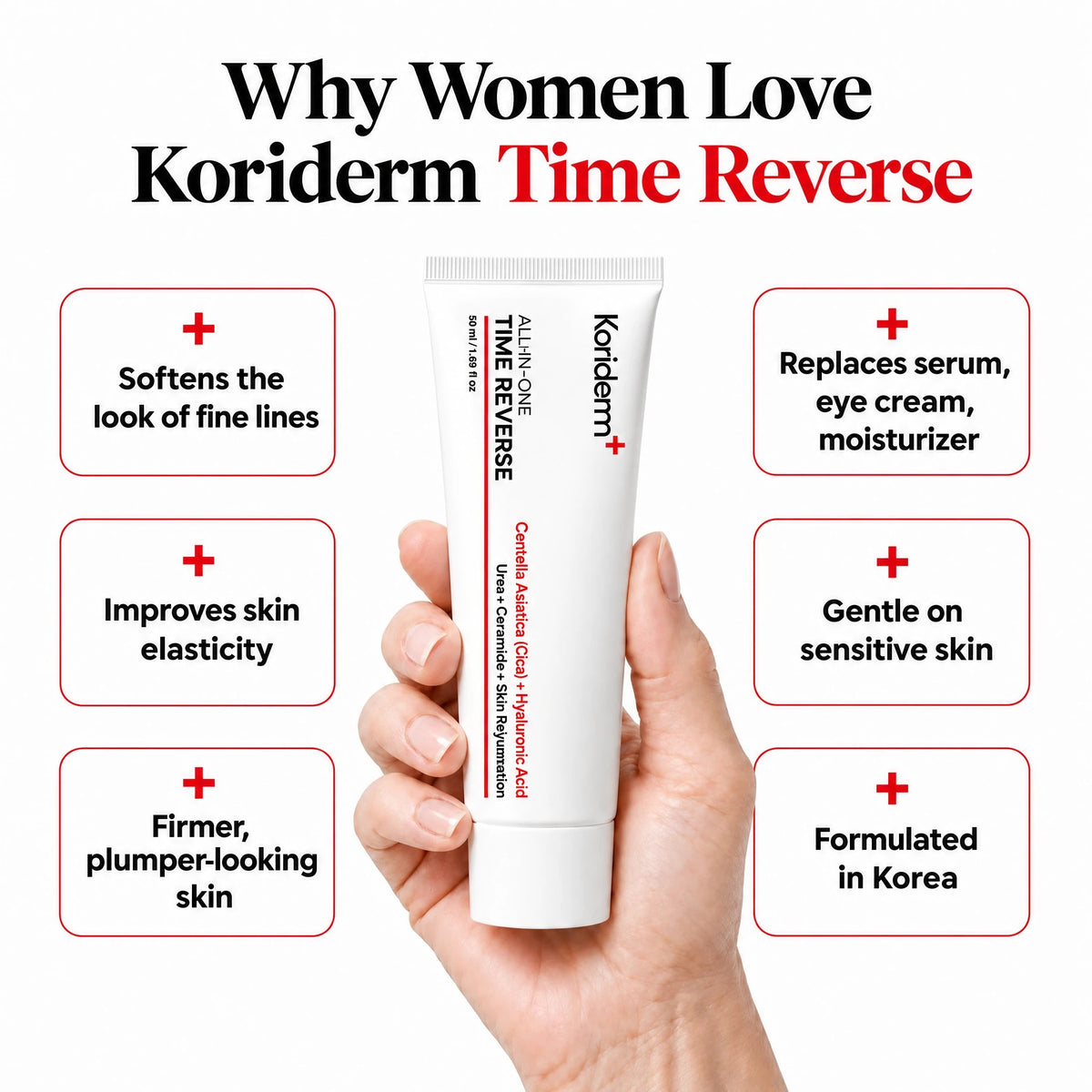 Lindalia Time Reverse All-In-One Anti-Aging Cream, why women love it, key benefits