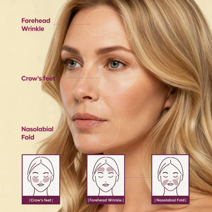 Patchs Yeux Anti-Rides au Collagene et Calcium