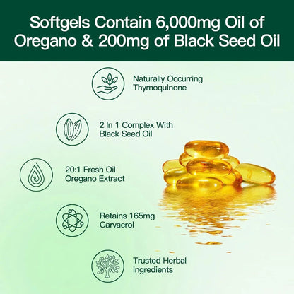 Softgels d'Huile d'Origan