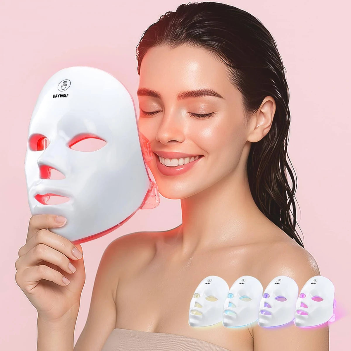 Masque LED Visage 7 Couleurs