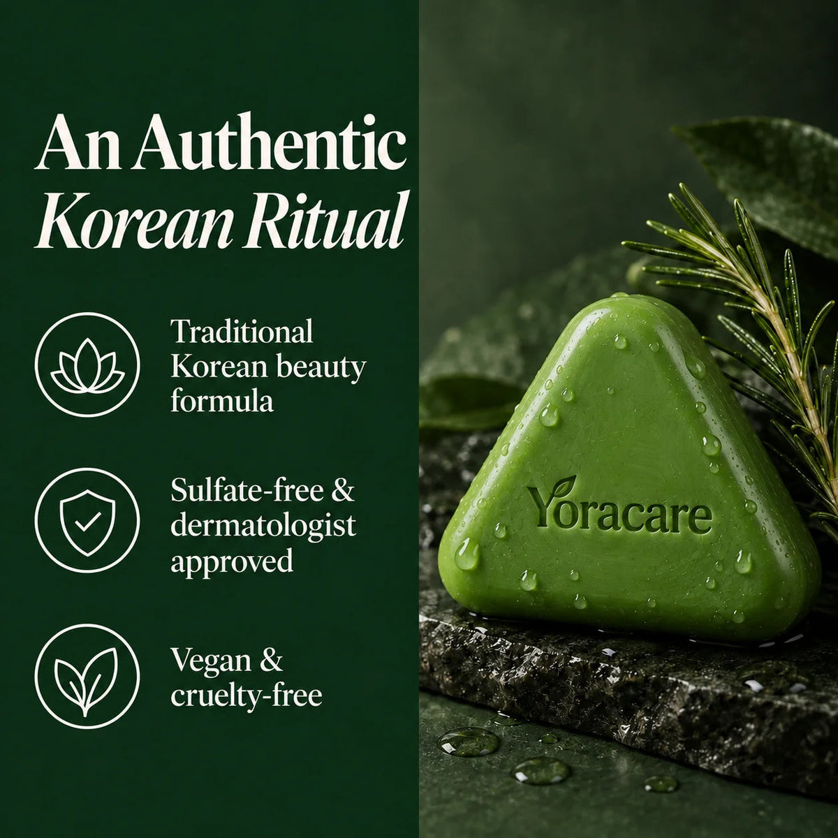 Lindalia Korean Scalp Revival Bar, an authentic Korean ritual, sulfate-free and vegan
